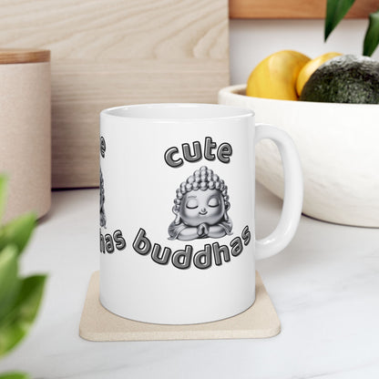 Cute Buddhas Ceramic Mug