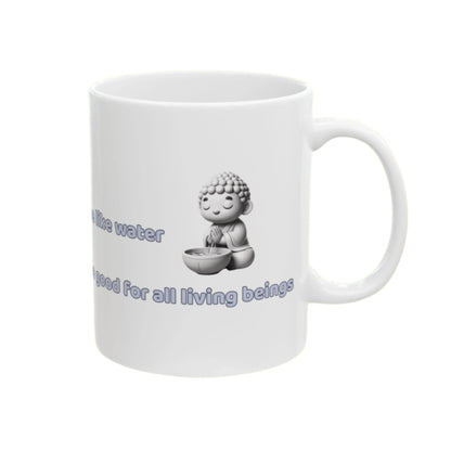 Be Like Water Ceramic Mug