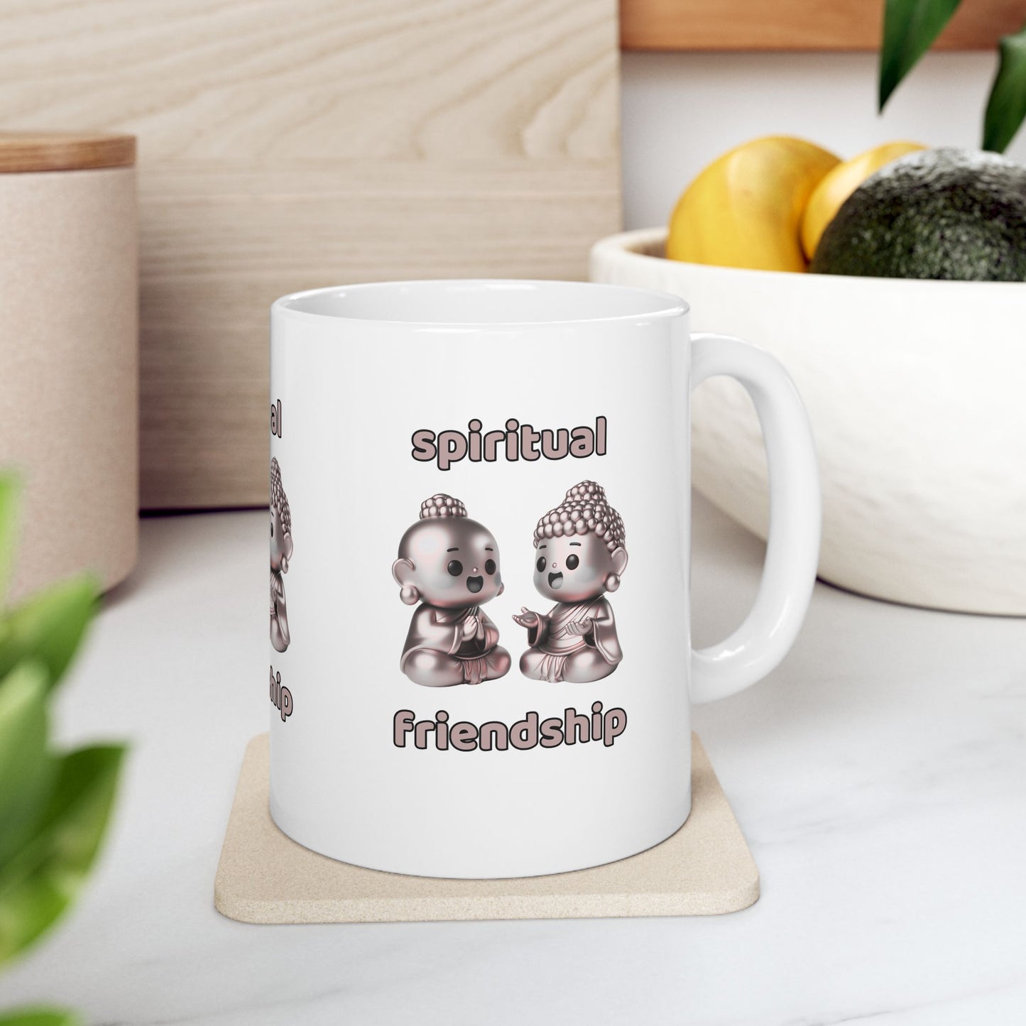 Spiritual Friendship Ceramic Mug