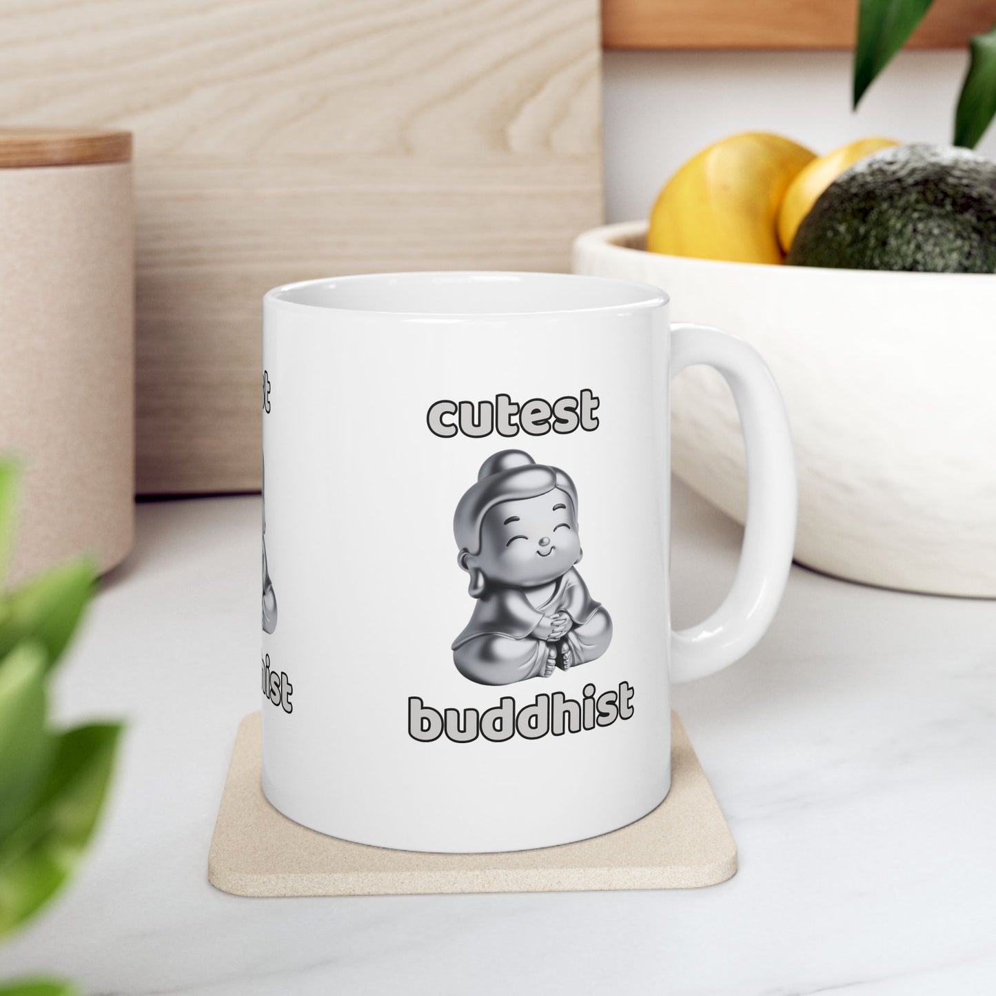 Cutest Buddhist Ceramic Mug