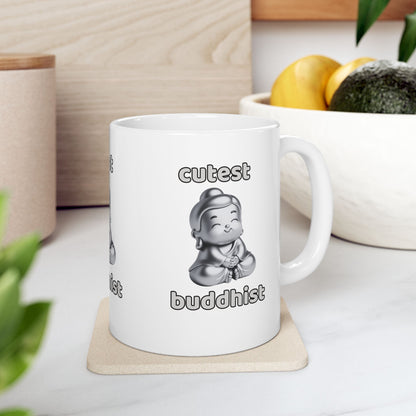 Cutest Buddhist Ceramic Mug