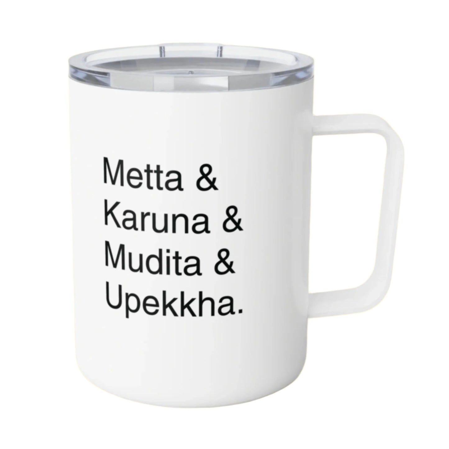 Brahma Viharas Insulated Mug