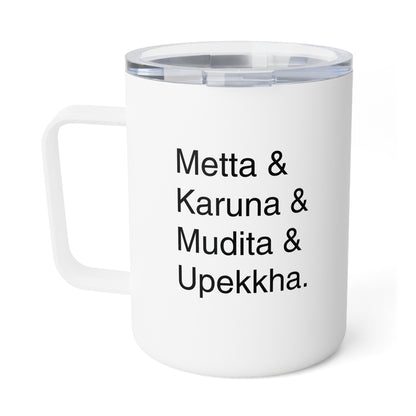 Brahma Viharas Insulated Mug